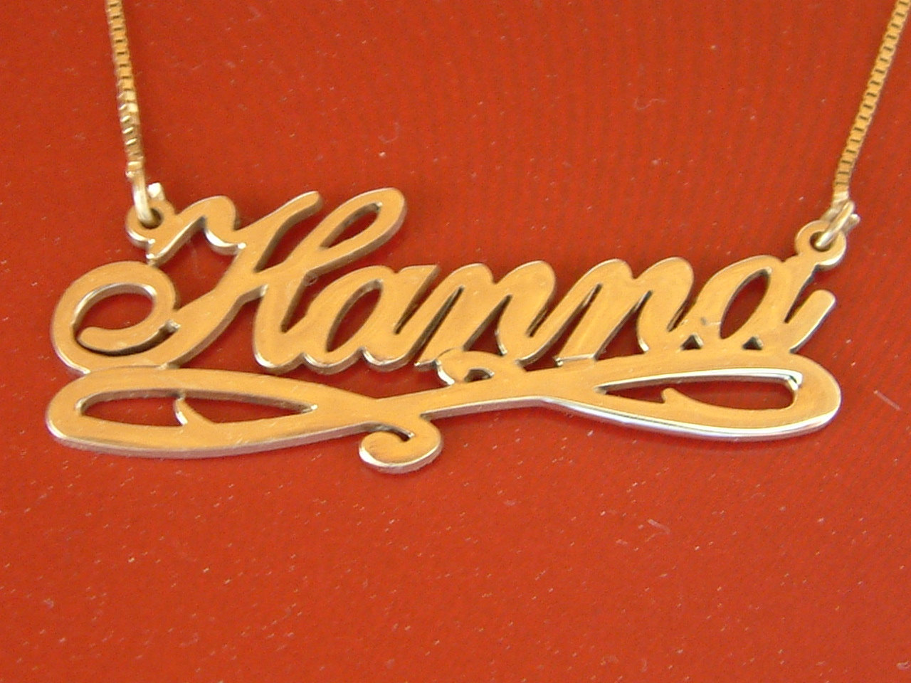 Hanna gold necklace
